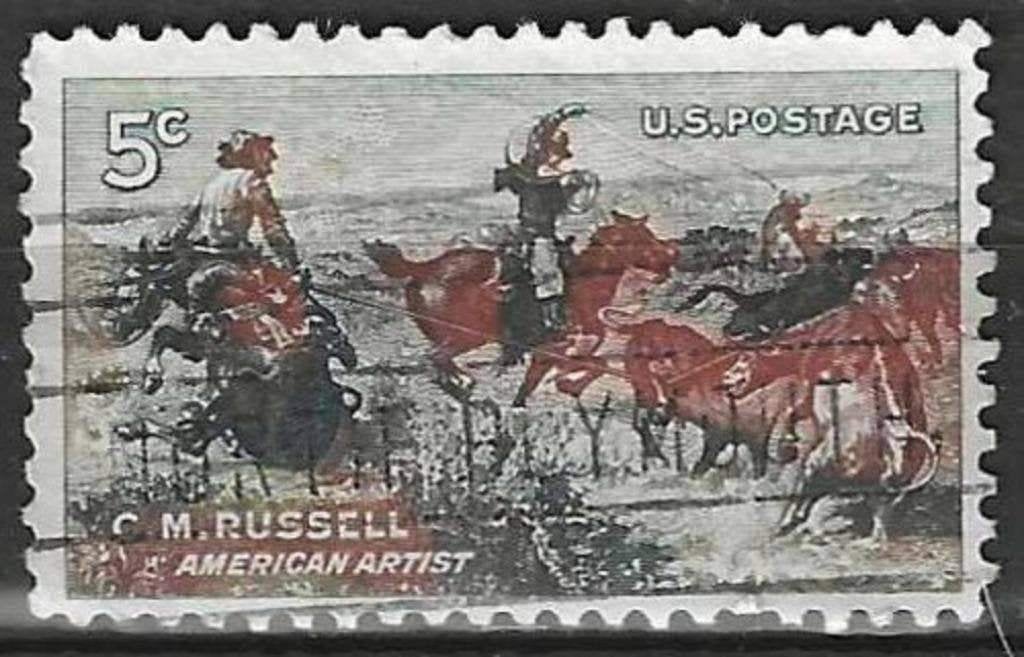 États-Unis 1963 - Yvert 758 - Samuel Houston (ST), Timbres & Monnaies, Envoi, Affranchi