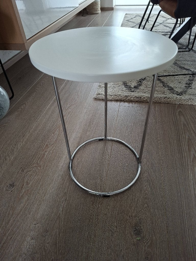 Vintage bijzettafel, Zo goed als nieuw, Ophalen, 45 tot 60 cm, Vintage