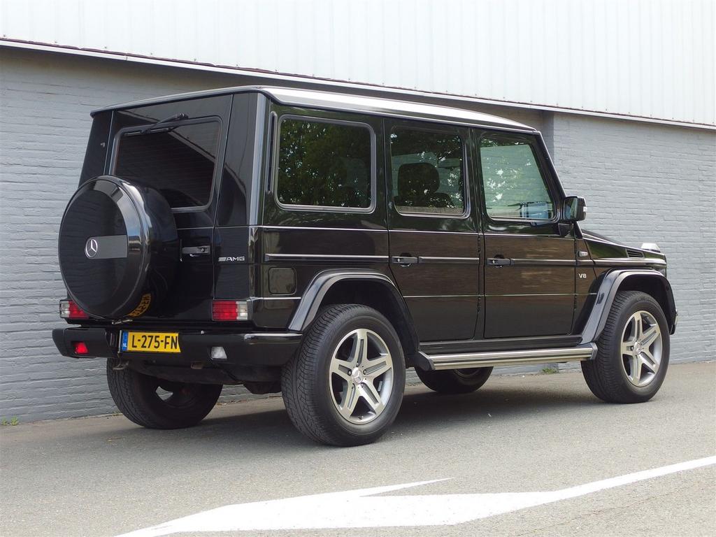 Mercedes-Benz G 55 AMG 2000 Zeldzaam en roestvrij (BTW Auto), Autos, Mercedes-Benz, Achat, Entreprise, Carnet d'entretien, Noir