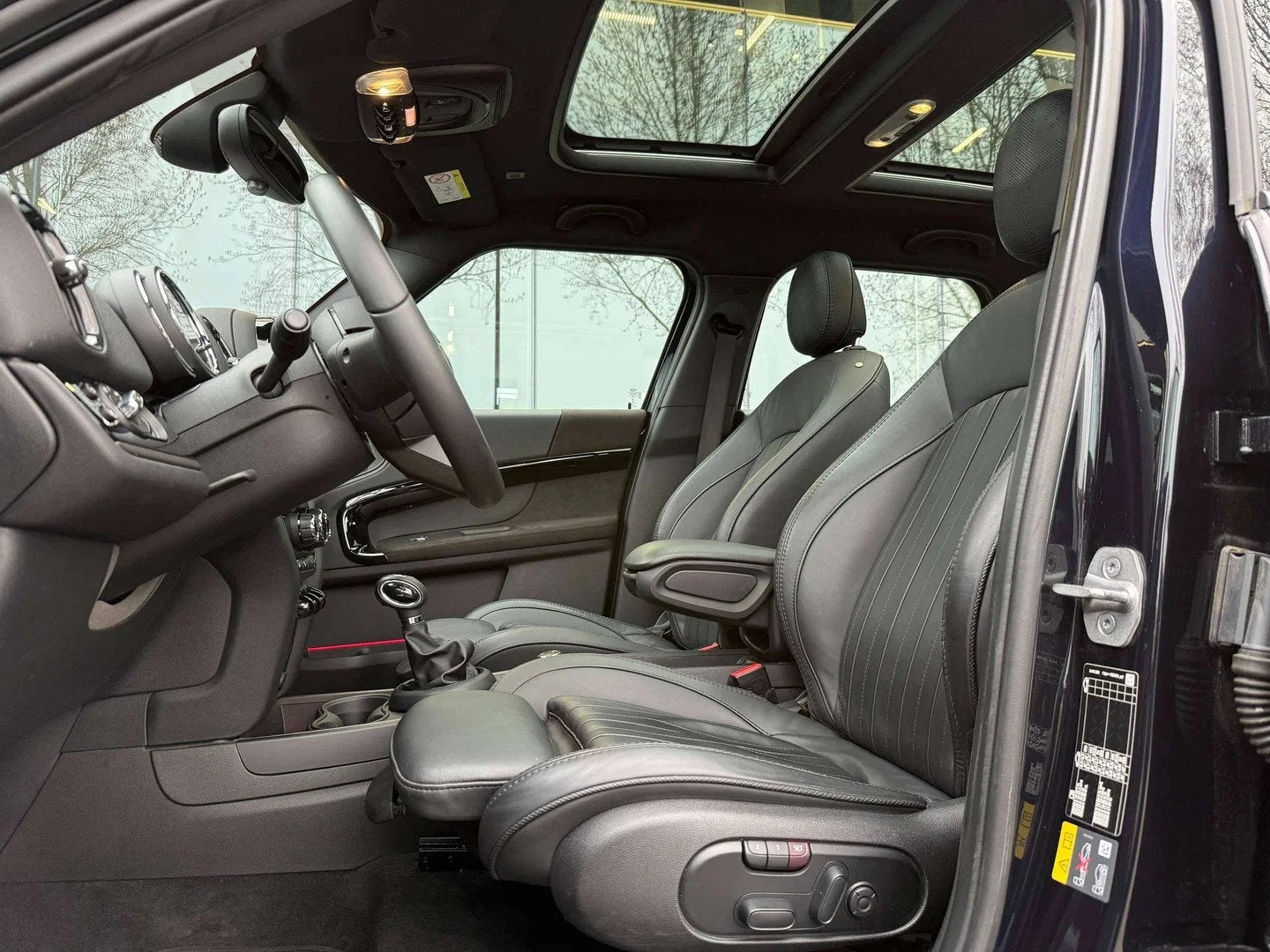 MINI Countryman Cooper SE Plug in Hybrid,Panoramisch dak,Ele, Cuir, Achat, Noir, 5 portes