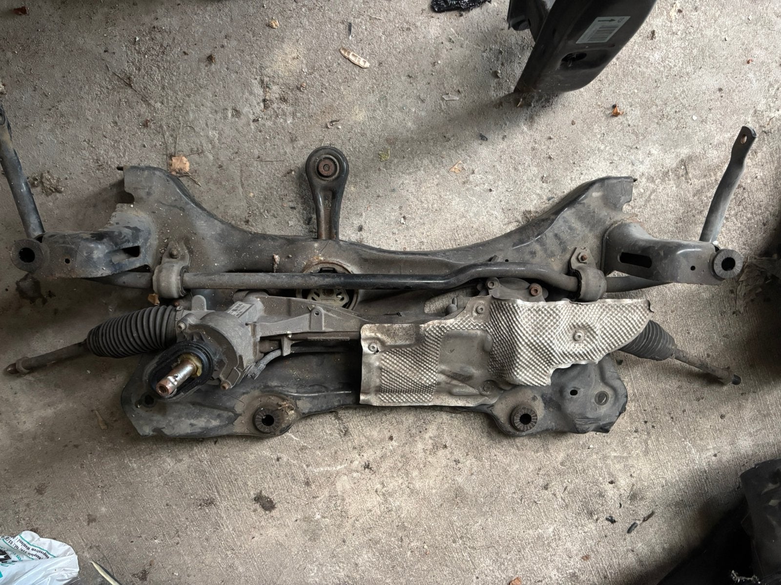 Berceau complet+crémaillère VW Golf 7 1.6 TDI. 5Q1 423 055 R, Enlèvement ou Envoi, Volkswagen