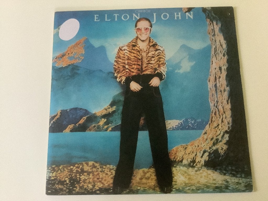 Lp’s Elton John - Caribou /Don’t shoot me, CD & DVD, Vinyles | Rock, 12 pouces, Pop rock, 1970 - 1979, Enlèvement