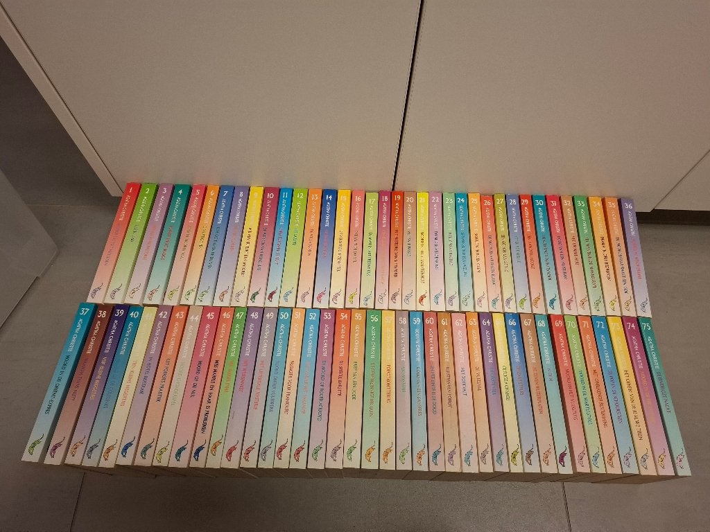 Agatha Christie 75 boeken splinternieuw, Ophalen of Verzenden