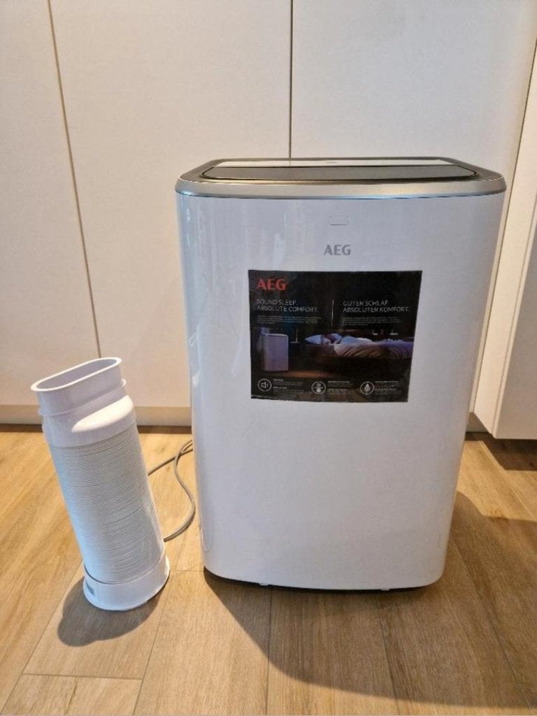 mobiele airco AEG 9000BTU, Elektronische apparatuur, Airco's, Ophalen, Koelen en Ontvochtigen, Minder dan 60 m³, Energieklasse A of zuiniger