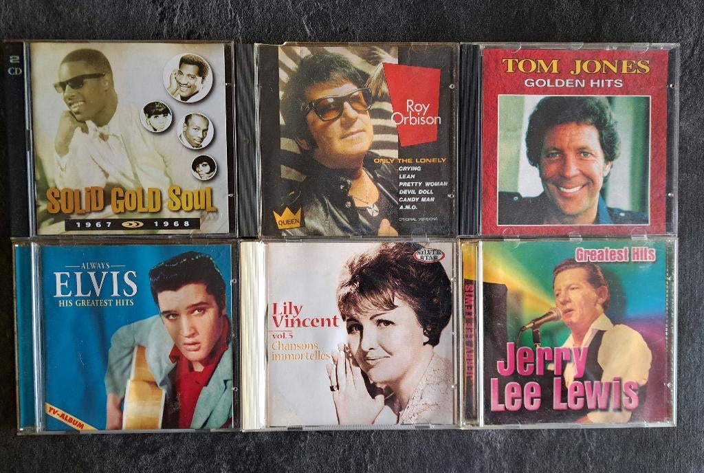 7 CD rock & soul, CD & DVD, Enlèvement, Utilisé