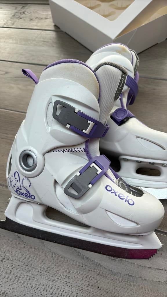 Schaatsen voor kids, Sport en Fitness, Schaatsen, Klapschaats, Gebruikt, IJshockeyschaatsen, Ophalen