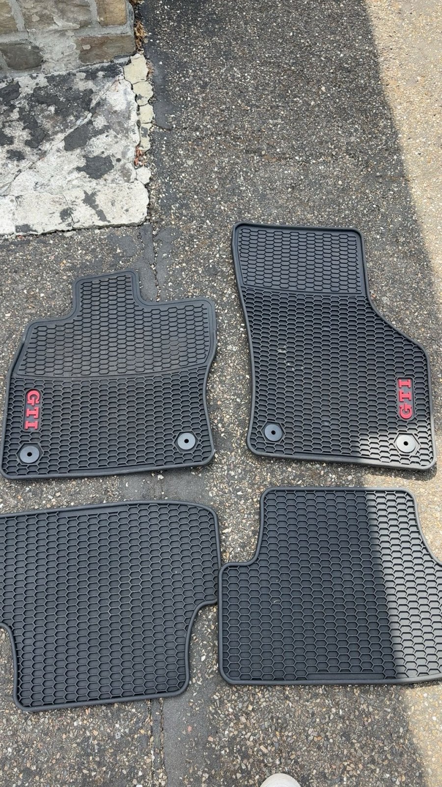 Originele VW Golf GTI Rubberen Automatten Set (4-delig), Enlèvement, Comme neuf