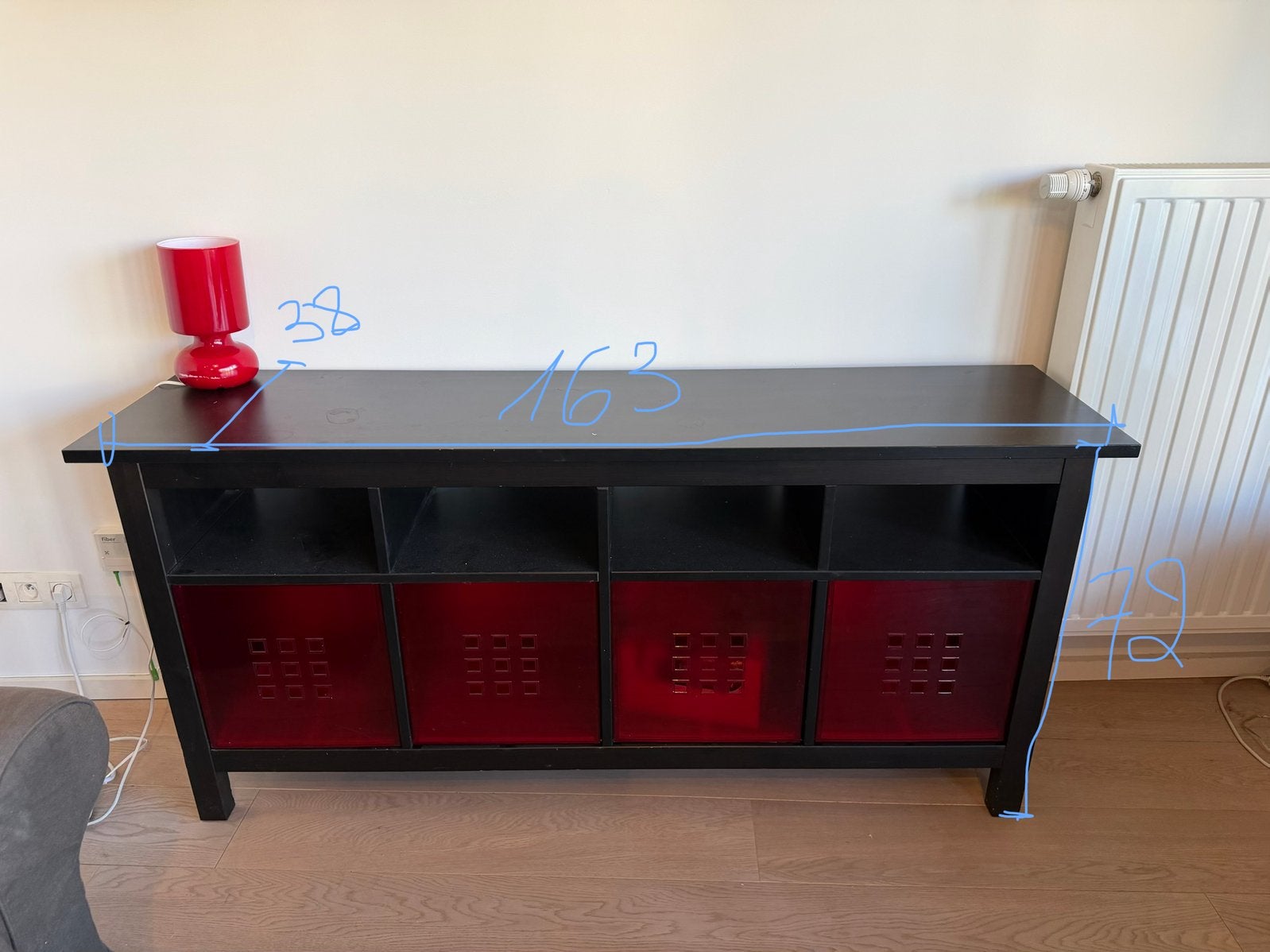 IKEA opbergunit, Ophalen, Kunststof, Gebruikt, 150 tot 200 cm
