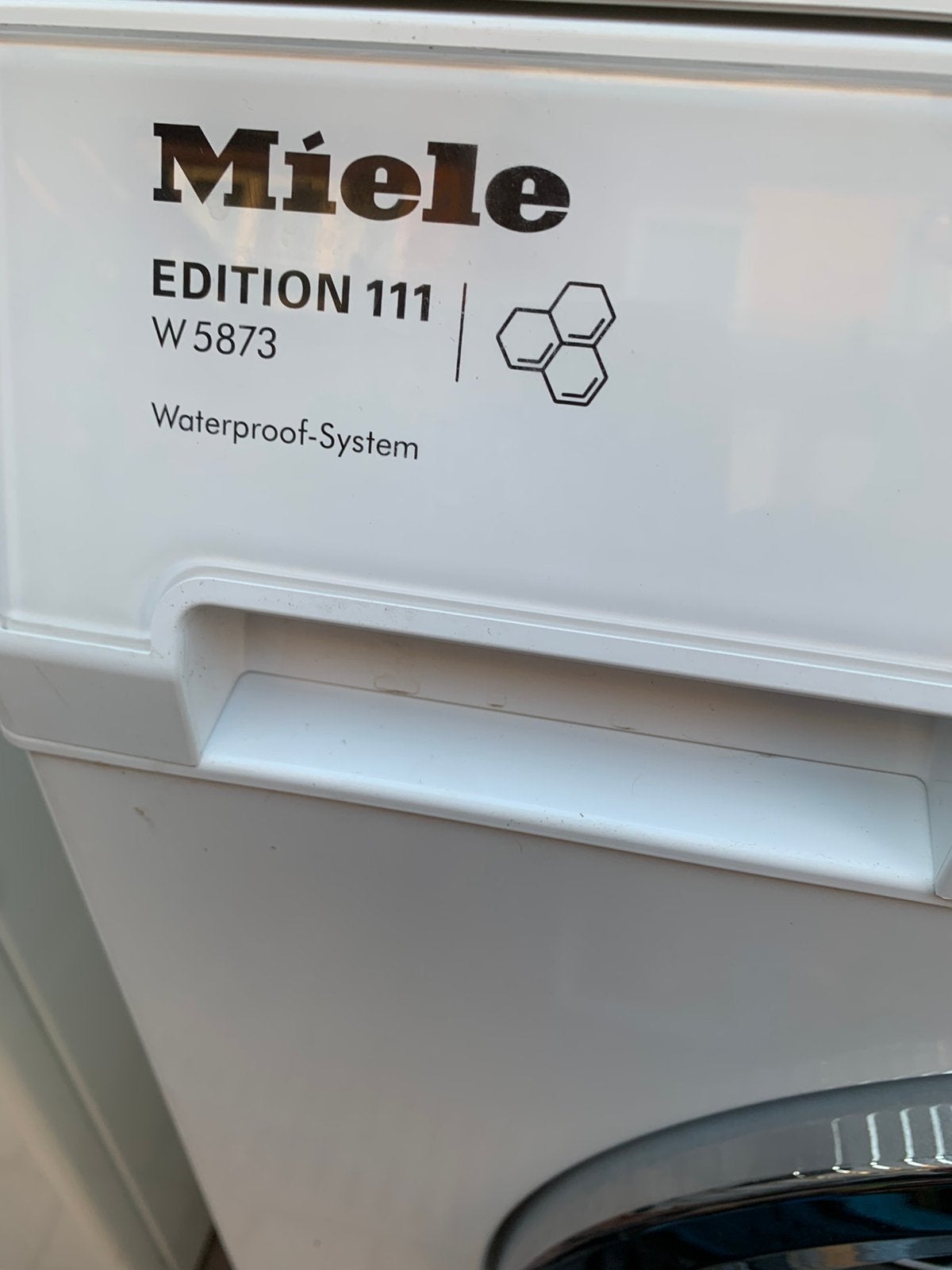 Wasmachine miele Edition 111 W5873, Ophalen, Zo goed als nieuw