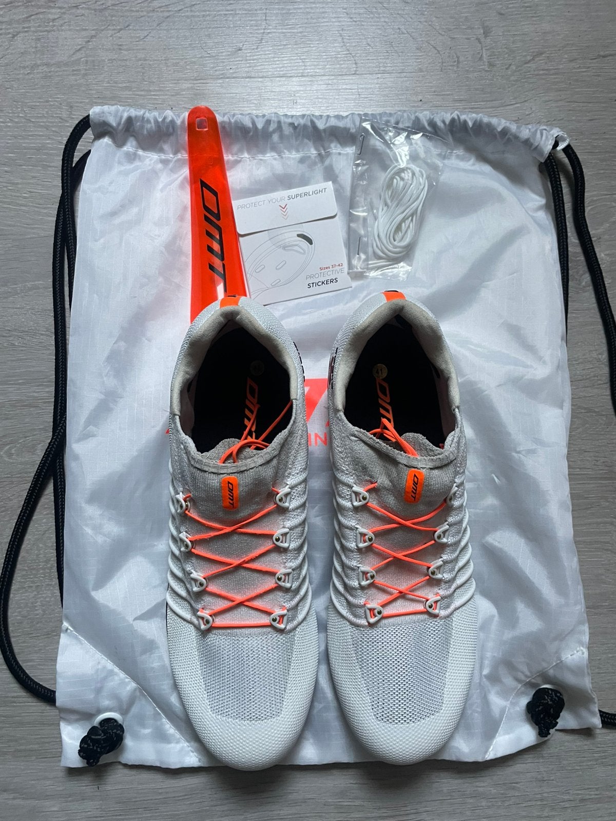 DMT POGI'S Superlight Racefietsschoenen - wit 41, Enlèvement, Comme neuf