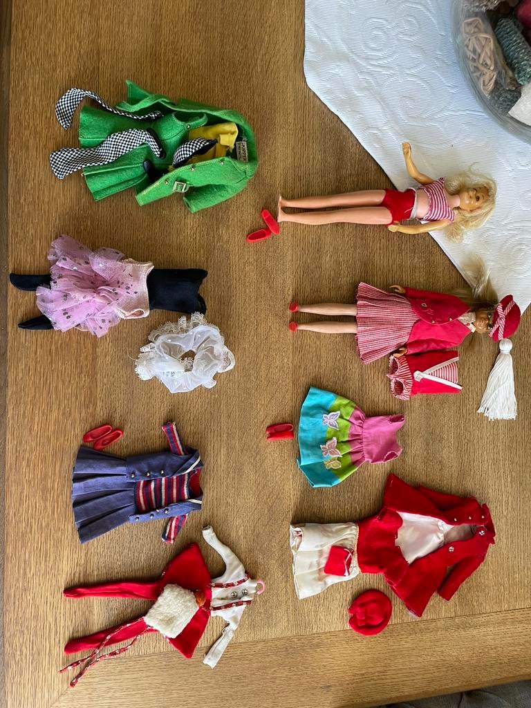 Skooter en skipper barbie, Kinderen en Baby's, Speelgoed | Poppen, Ophalen, Gebruikt, Barbie