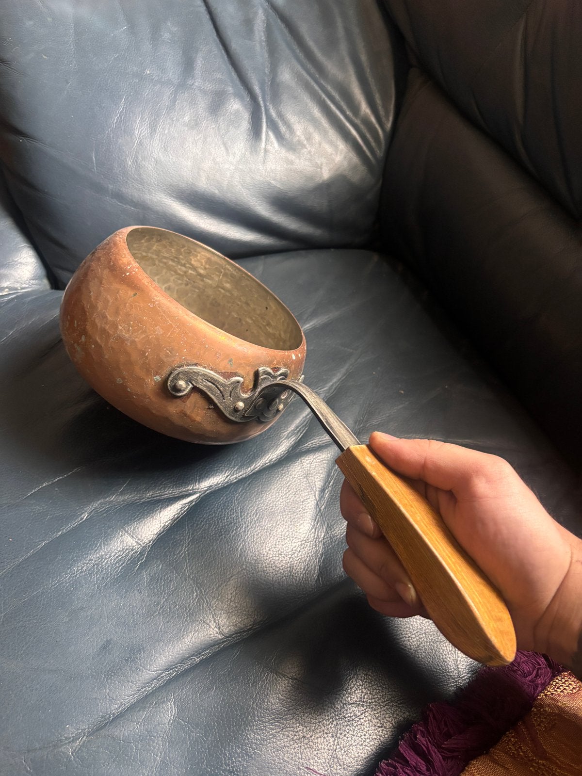Koperen pot met deksel, Ophalen of Verzenden