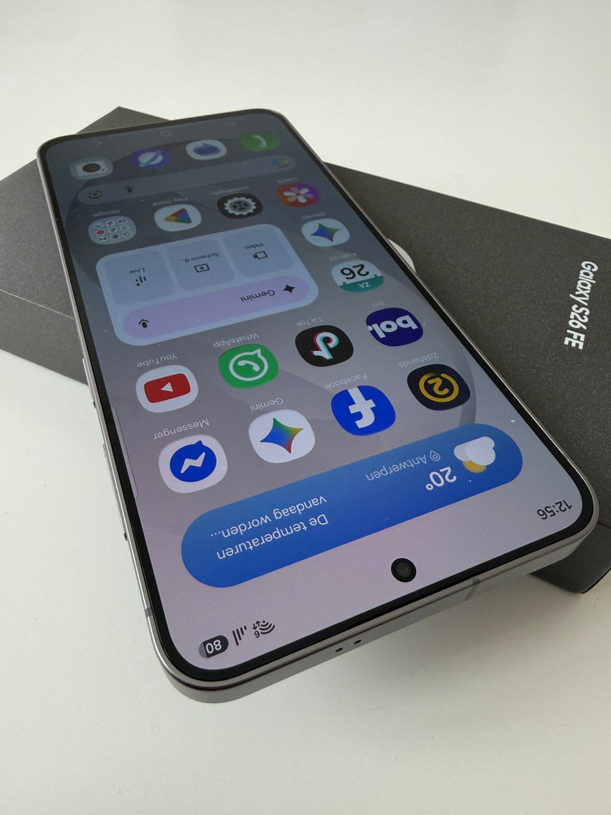 Samsung Galaxy s26 FE (128gb) nieuw + 2 jaar Garantie, Telecommunicatie, Ophalen of Verzenden, Zo goed als nieuw