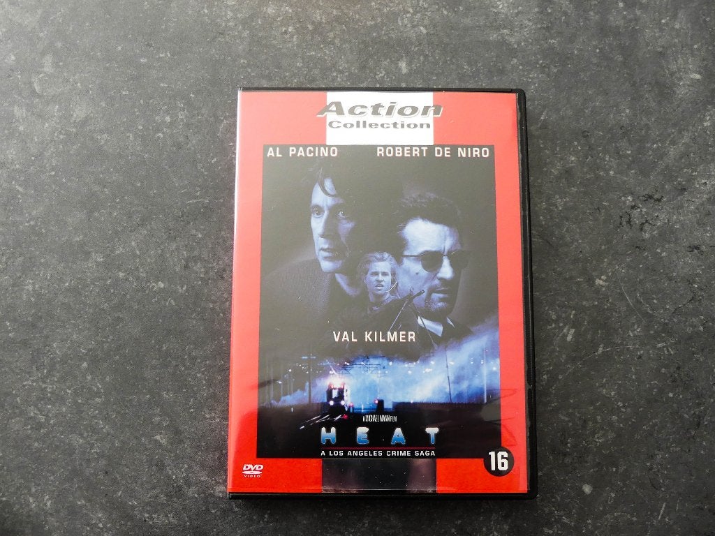 Dvd ‘Heat’, CD & DVD, DVD | Action, Comme neuf, Thriller d'action, Grand écran, À partir de 16 ans, Anglais, Français, Néerlandais