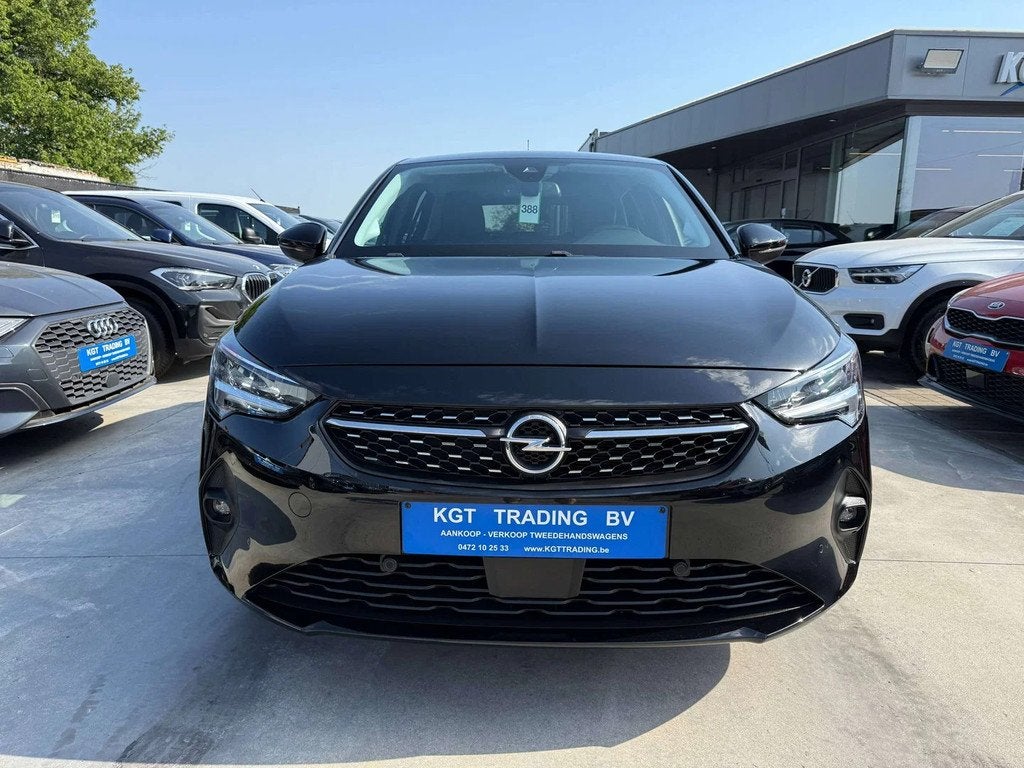 Opel Corsa 1.2i ELEGANCE FULL LED CARPLAY VIRTUAL CAMERA ALU, Auto's, 1199 cc, Zwart, Bedrijf, 5 deurs