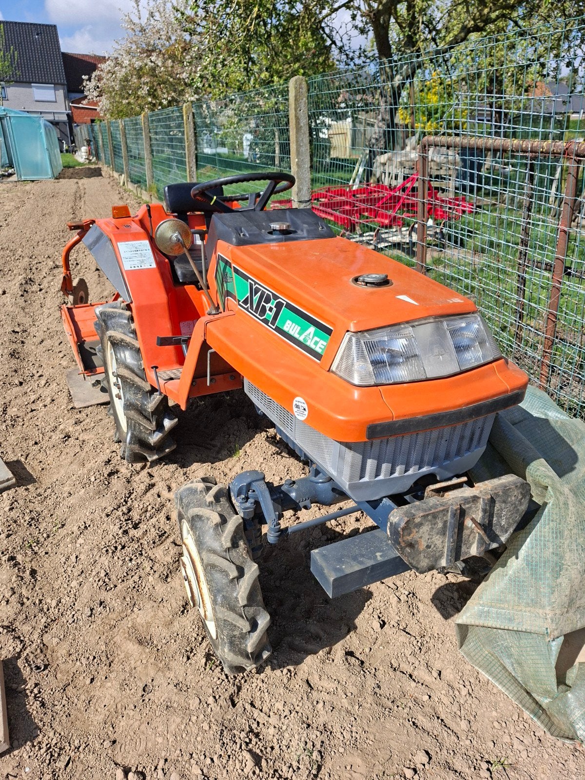 minitractor, Ophalen