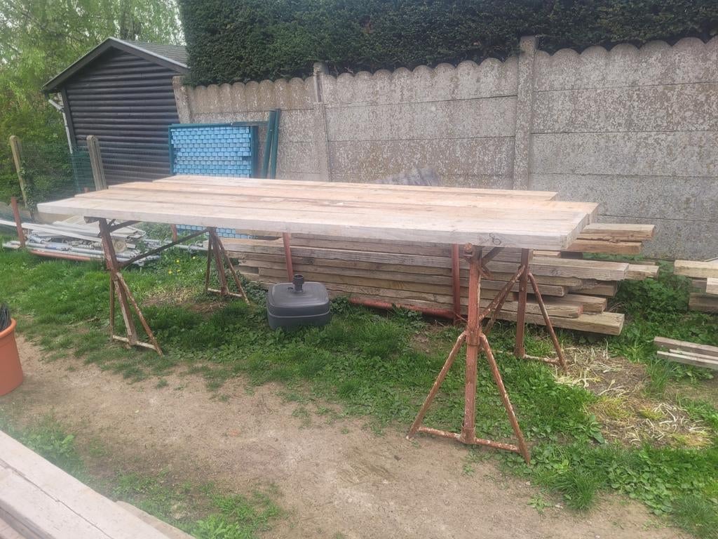 Schragen stelling, Doe-het-zelf en Bouw, Overige Doe-Het-Zelf en Bouw, Ophalen