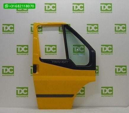 Ford Transit ('06-'14) Voorportier rechts geel, Droite, Porte, Enlèvement ou Envoi, Ford