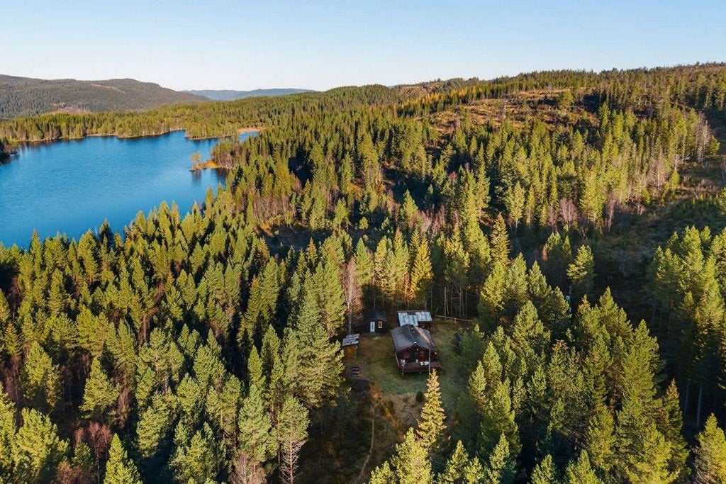Idyllisch vakantiehuis aan een meer in Midden-Noorwegen, Immo, 85 m², Landelijk, 4 kamers, Overig Europa