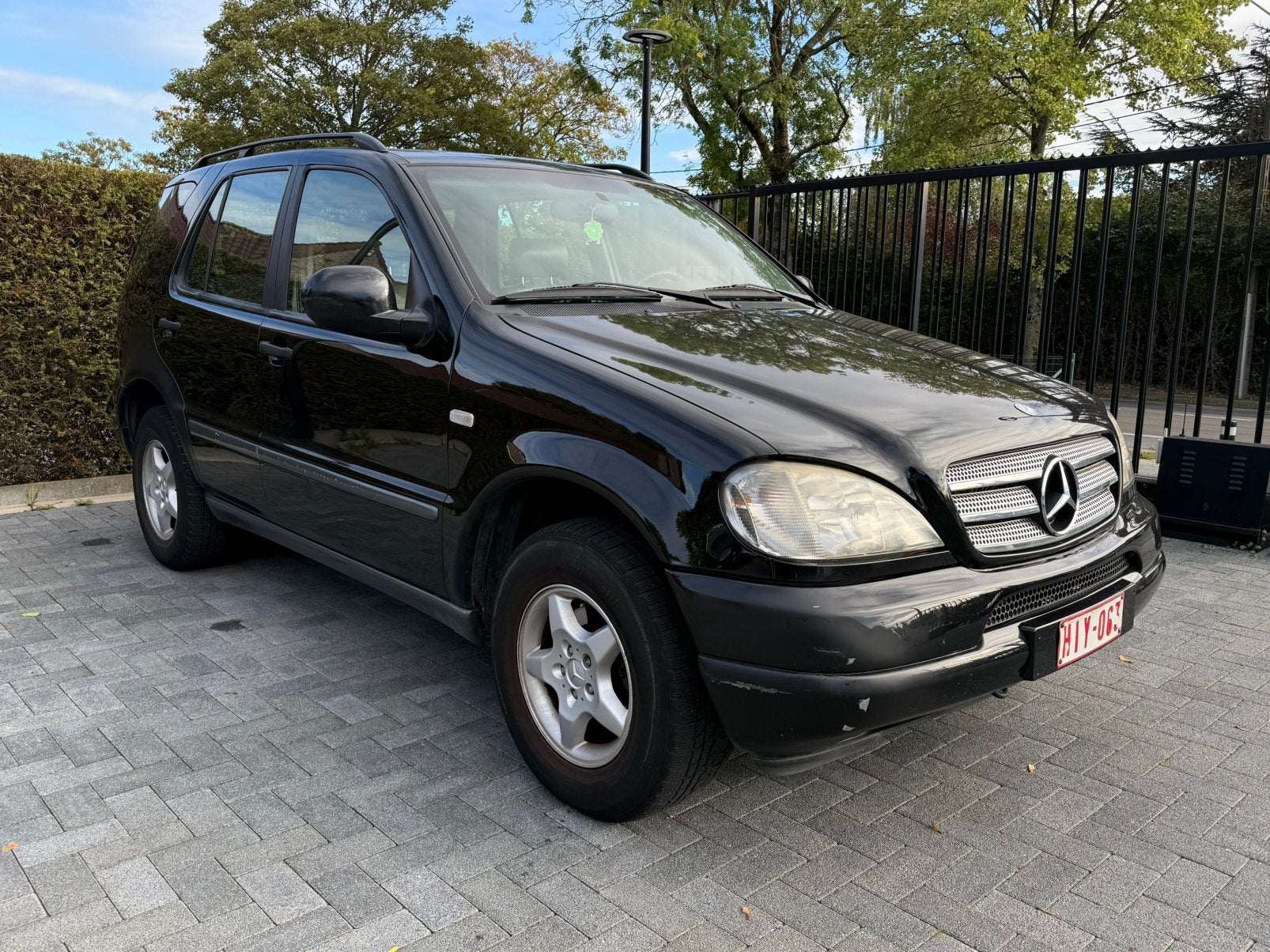 Mercedes ML 230i benzine | 1ste Eigenaar | Airco | Leder, Autos, Cuir, Classe M, Achat, 110 kW