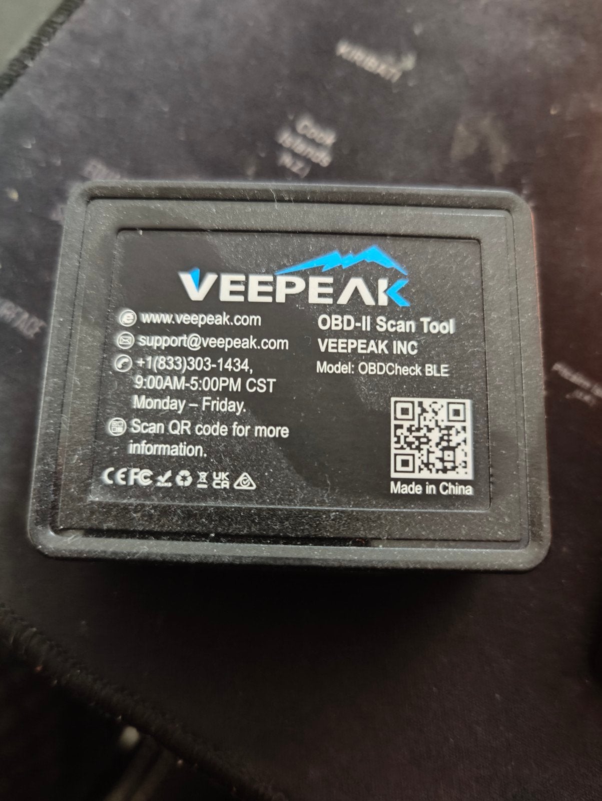 OBD-II scan tool VEEPEAK, Utilisé