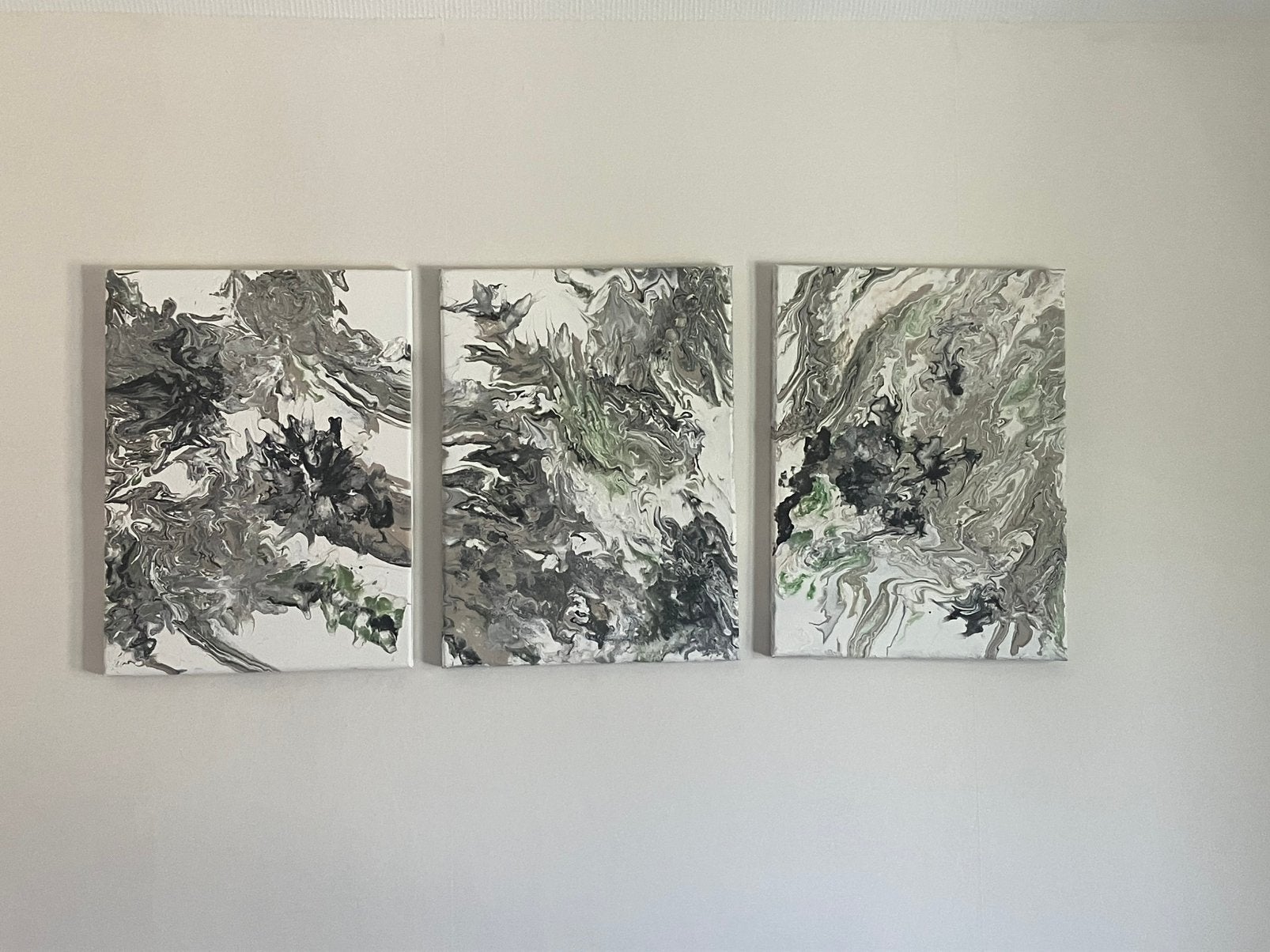 Acryl 3 luik, Antiek en Kunst, Ophalen