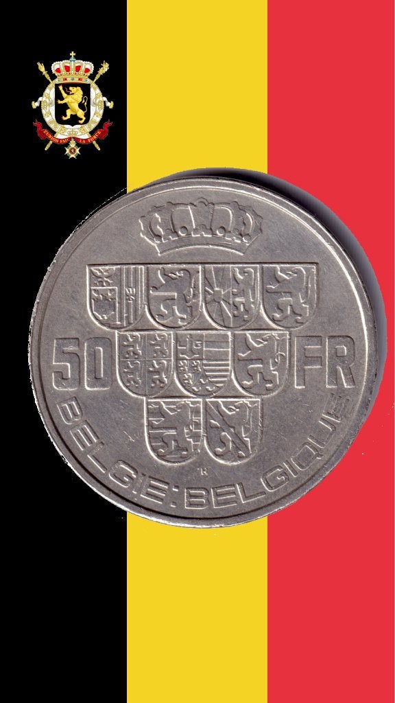 VARIANT: 50 frank 1940 V/F pos B (driehoek) - Leopold III, Postzegels en Munten, Verzenden, Zilver, Losse munt, Zilver