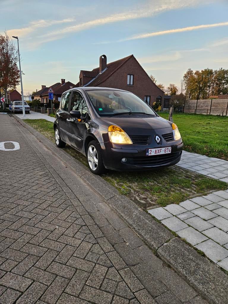 Renault Modus 1.4i Automaat Gekeurd, Auto's, Zwart, 5 deurs, Particulier, Stadsauto