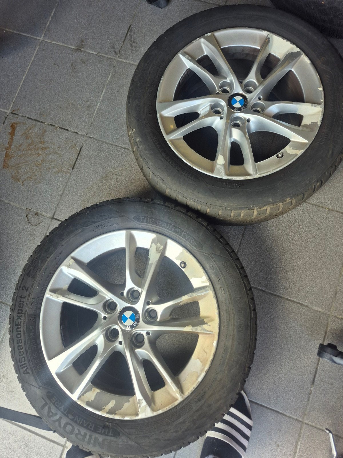 2 jantes origines bmw a refaire sans pneu!, Enlèvement ou Envoi, 16 pouces, Jante(s)