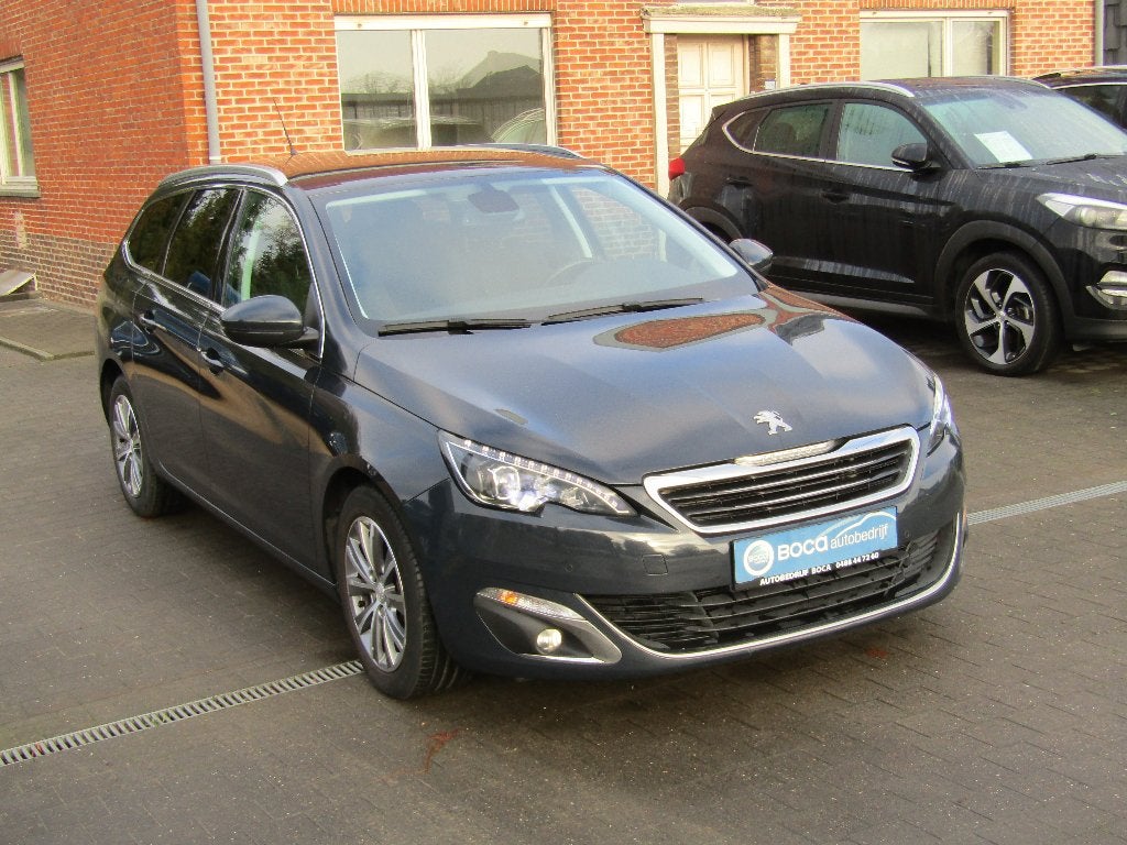 Peugeot 308 1.6 HDI, Auto's, Voorwielaandrijving, Euro 5, Stof, Zwart