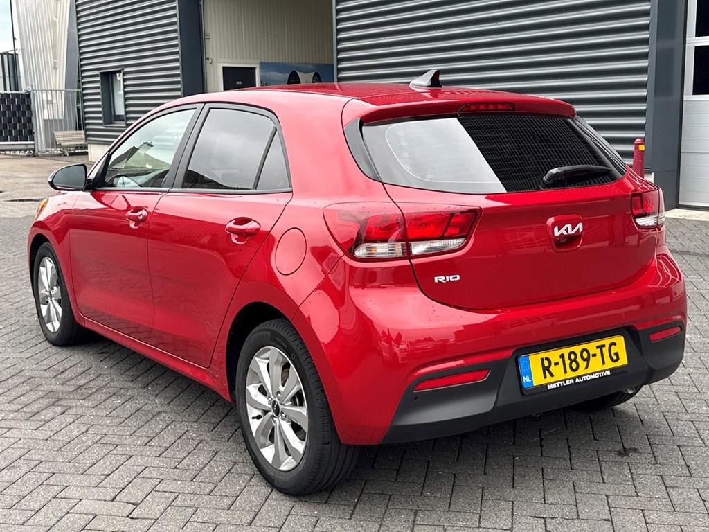 Kia Rio 1.0 T-GDi MHEV GT-Line, camera, navigatie, stuur ver, Autos, Rouge, 998 cm³, Euro 6, Entreprise