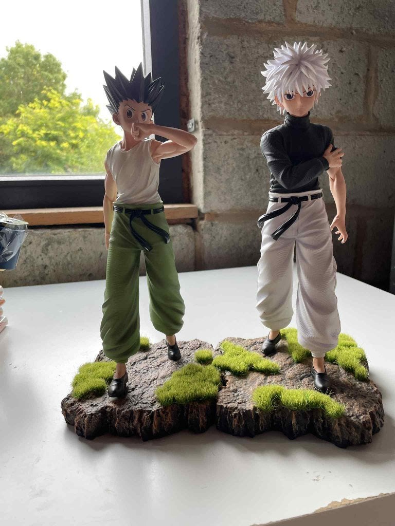 Set van 2 harsfiguren Gon Freecs EN Killua Zoldyck, Ophalen of Verzenden