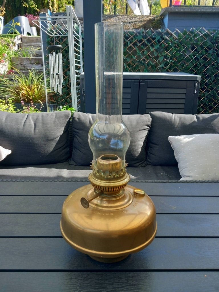 Lampe a pétrole ancienne "Chemin de fer", Enlèvement