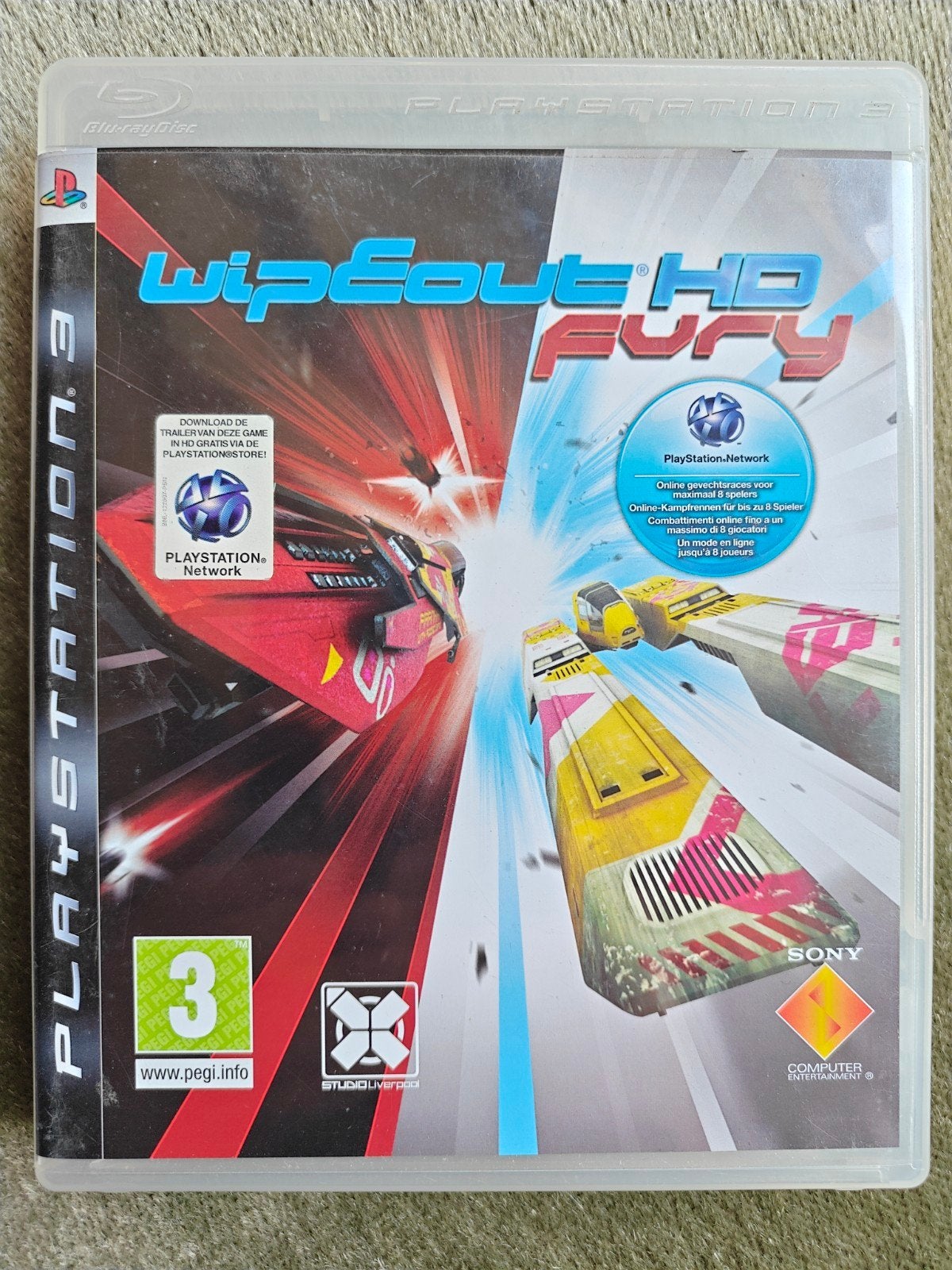 WipEout HD Fury - PS3 Playstation, Ophalen of Verzenden