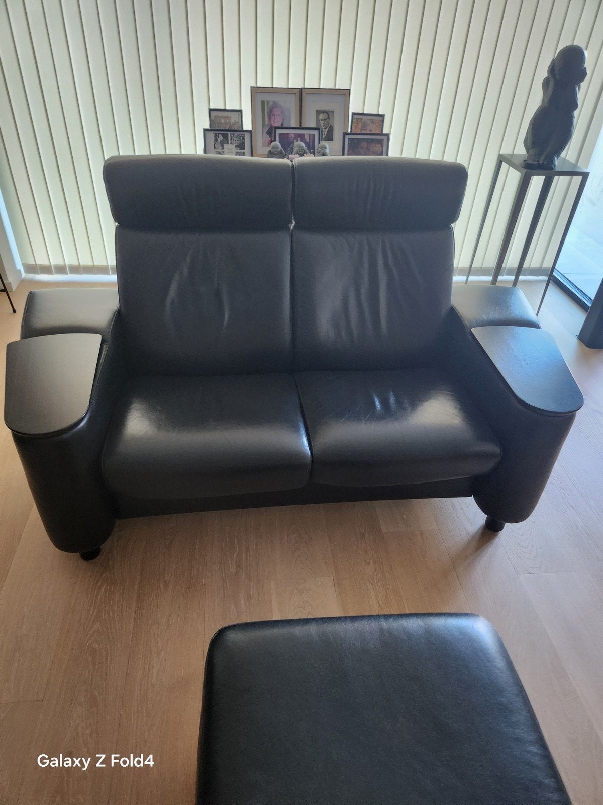 Fauteuil de cinéma 2 places Stressless, Enlèvement, Comme neuf, Cuir, Modern