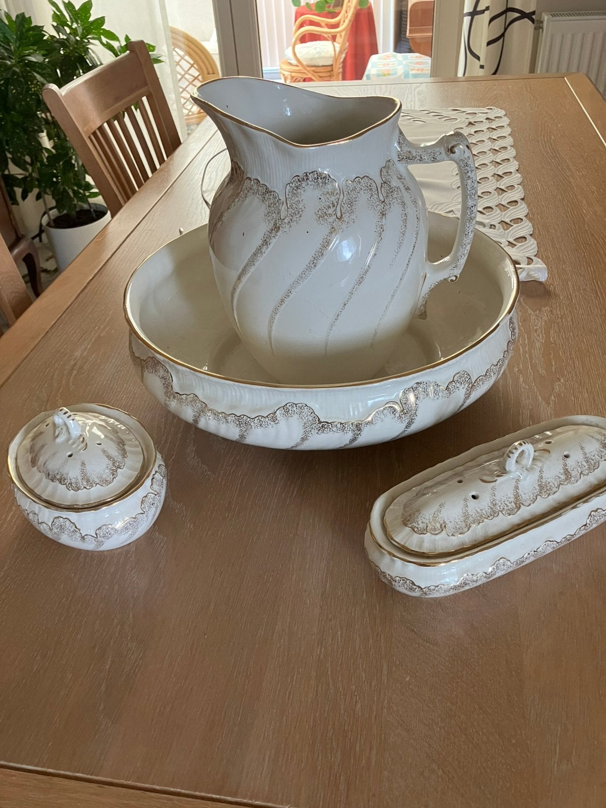 Antiek lampset, Antiek en Kunst, Ophalen