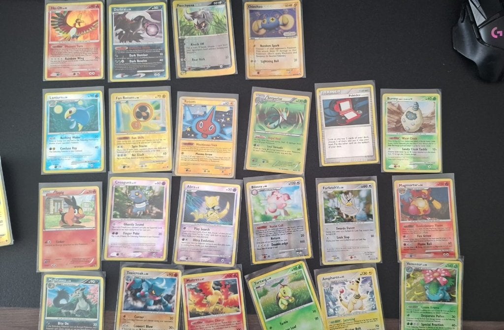 Pokemon old holos, Enlèvement ou Envoi, Utilisé, Plusieurs cartes, Foil