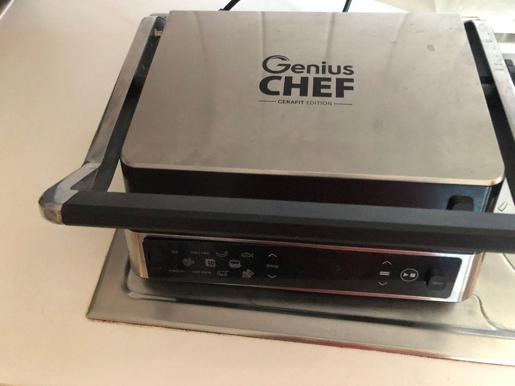 Grill, Elektronische apparatuur, Grillplaten, Ophalen, Vaatwasmachinebestendig, Zo goed als nieuw, Tafelgrill