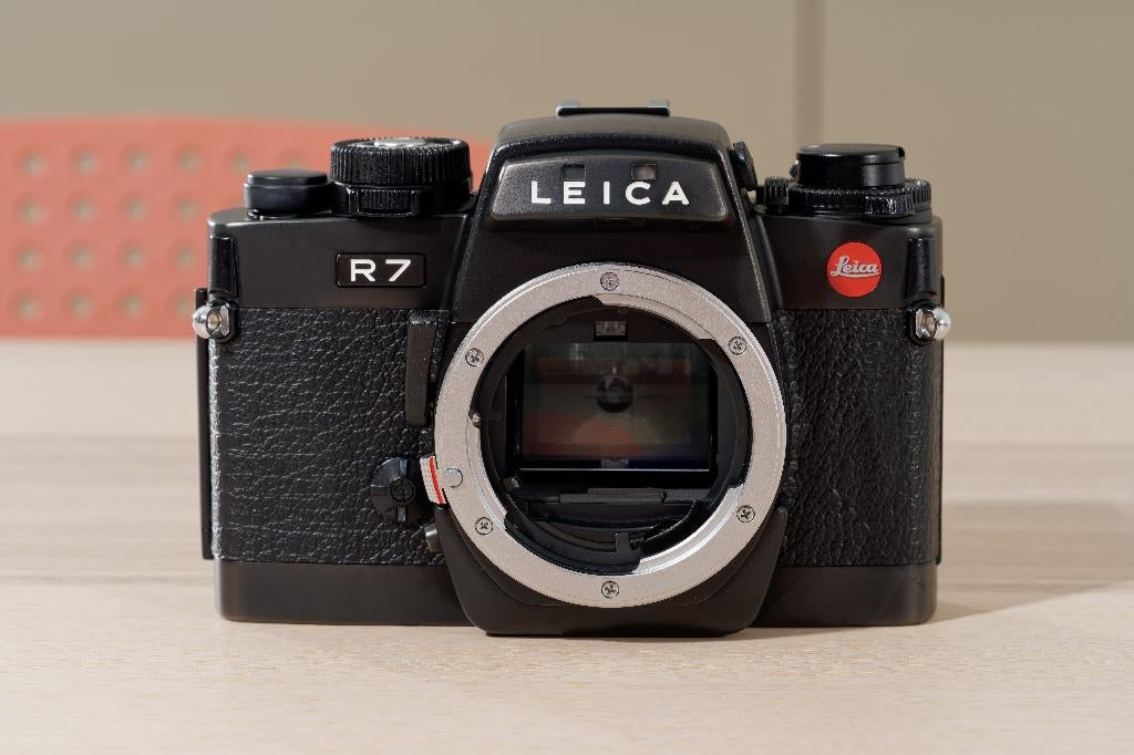 Leica R7 filmcamera Duitsland, Audio, Tv en Foto, Fotocamera's Analoog, Ophalen of Verzenden, Gebruikt, Spiegelreflex, Leica