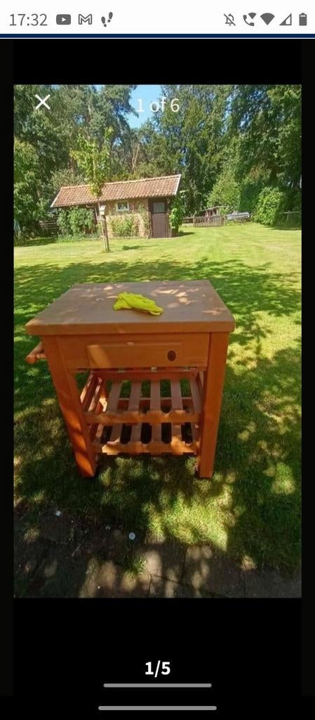 Butler tafel voor BBQ, Enlèvement