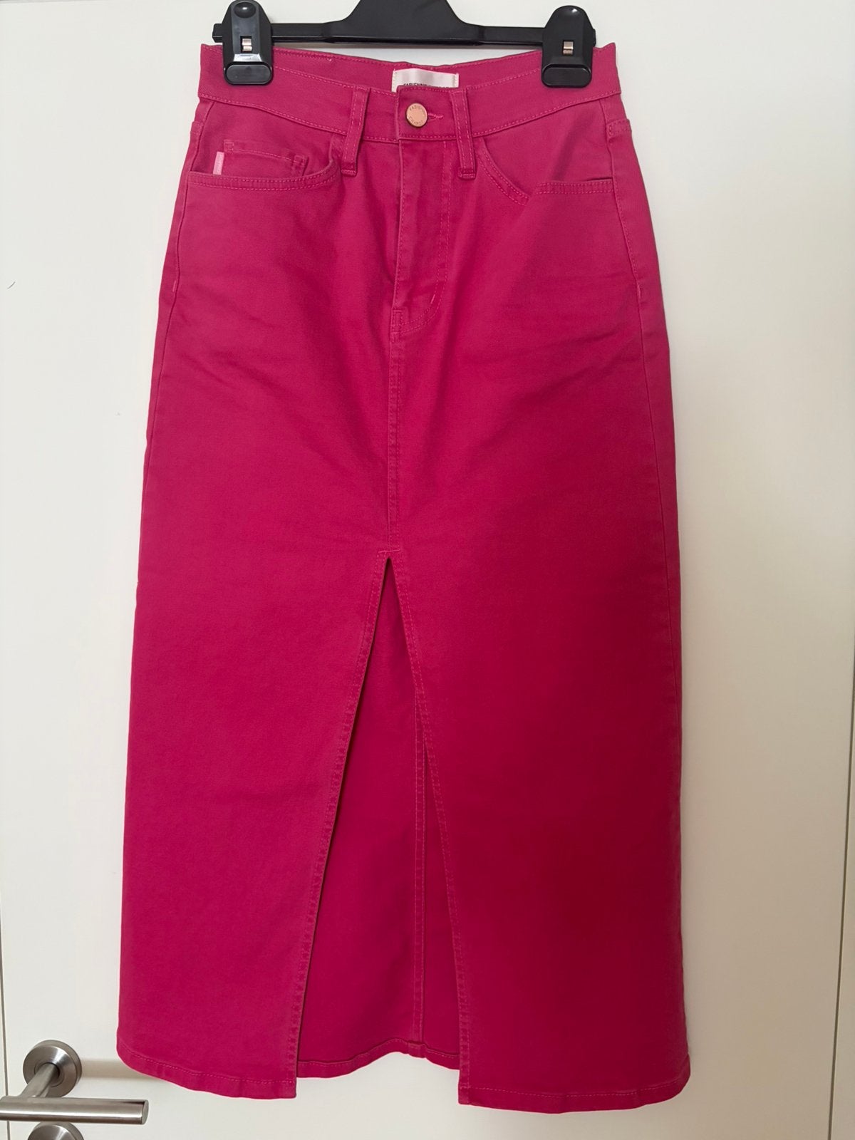 Jeansrok Fabienne Chapot maat 34, Kleding | Dames, Rokken, Ophalen of Verzenden, Zo goed als nieuw, Roze, Maat 34 (XS) of kleiner