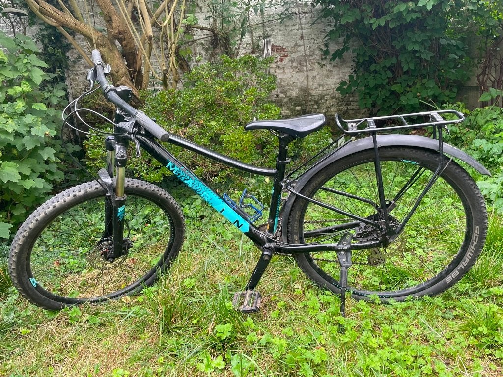 VTT Marin Bikes Trail Cat 3 noir et bleu taille 27,5"., Vélos & Vélomoteurs, Vélos | VTT & Mountainbikes, Autres marques, Enlèvement
