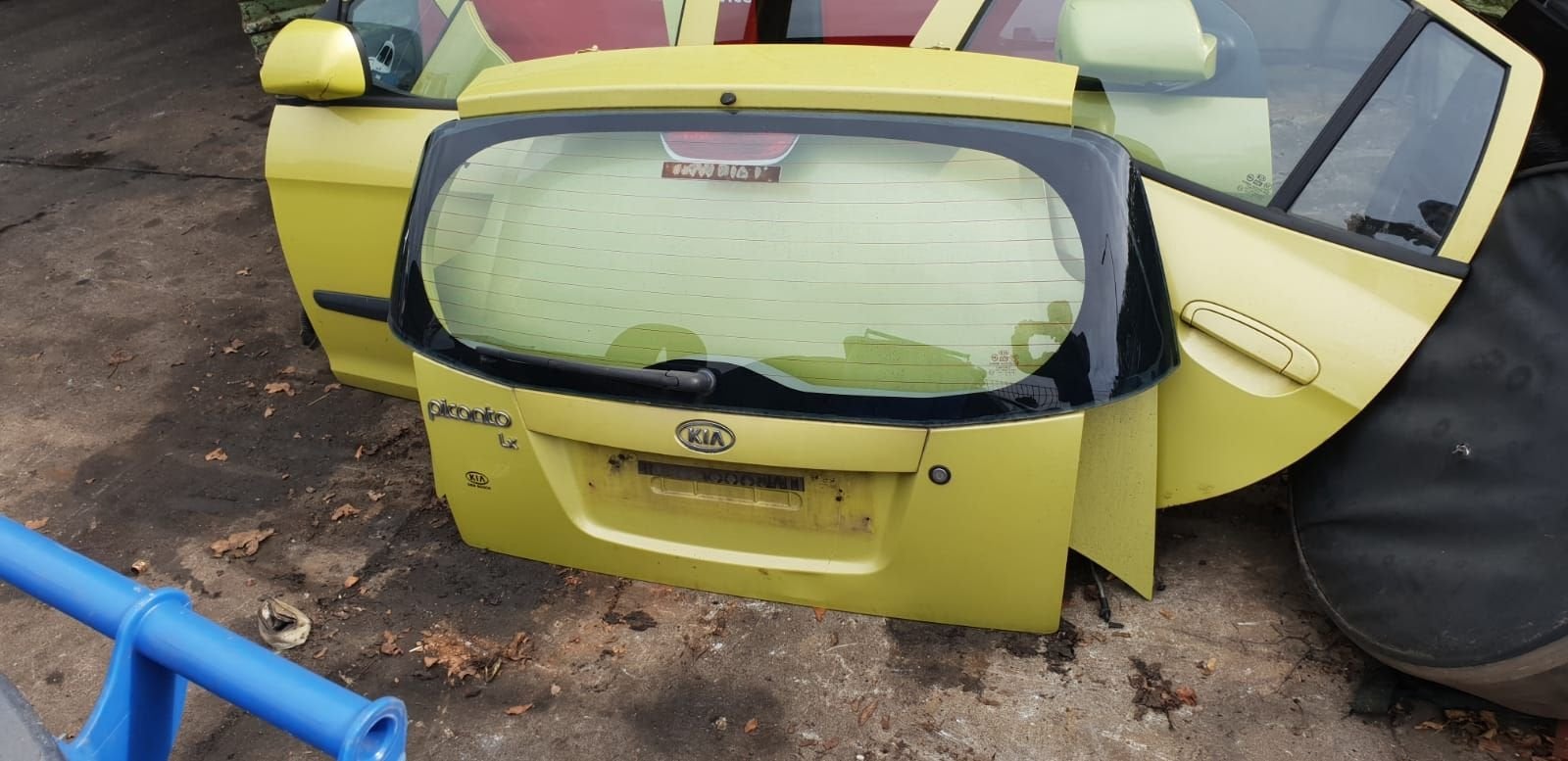 KIA PIKANTO ACHTERKLEP BJ 2002 TOT 2009, Gebruikt, -, Ophalen of Verzenden, Achter