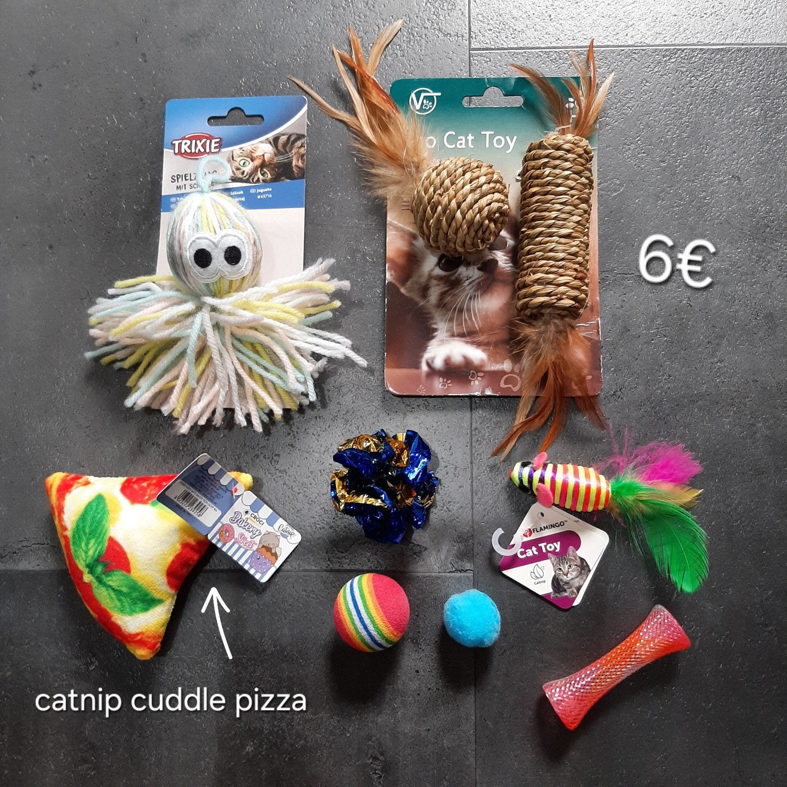 Kattenspeelgoed set, Animaux & Accessoires, Jouets pour chats, Neuf, Enlèvement ou Envoi