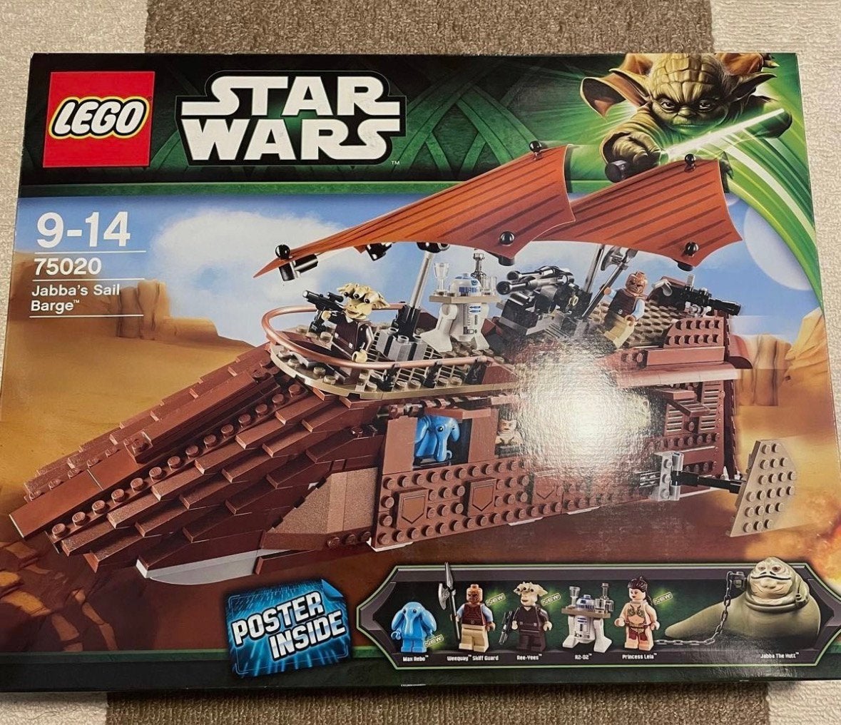 Jabba sails barge, Kinderen en Baby's, Speelgoed | Duplo en Lego, Ophalen of Verzenden, Zo goed als nieuw