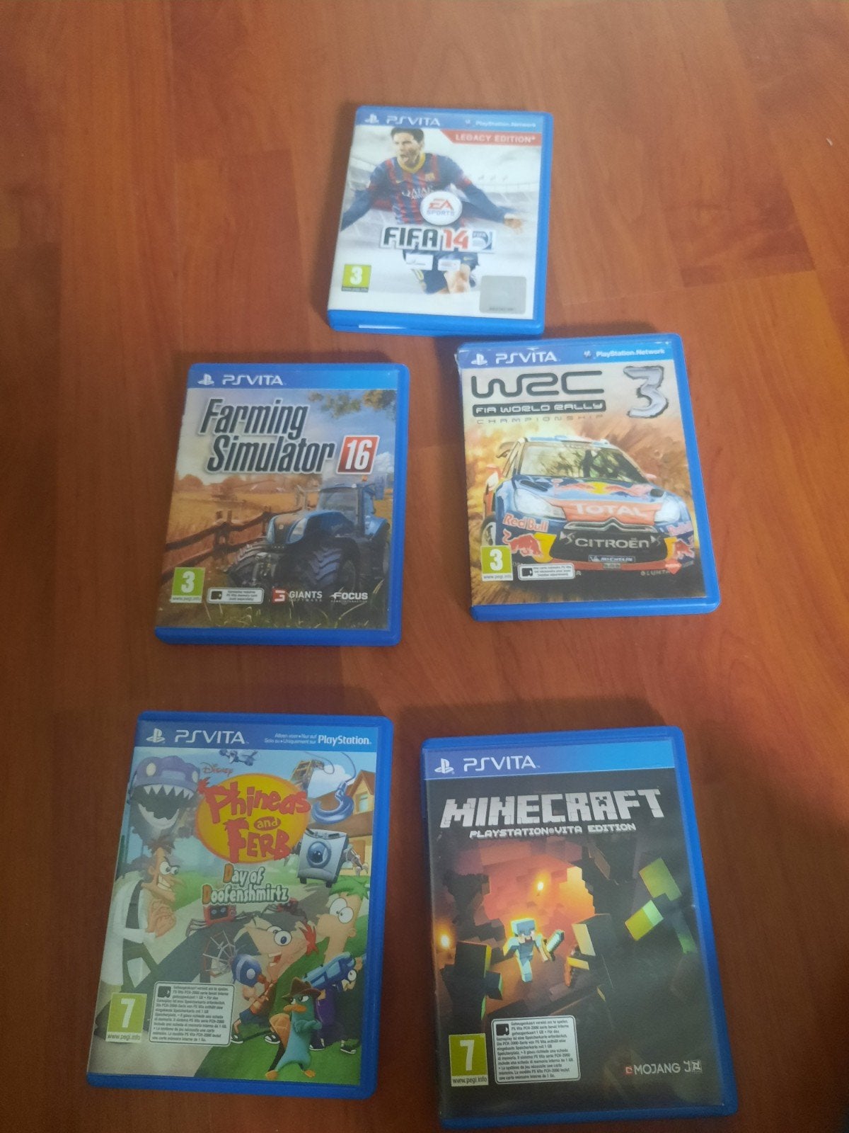 psvita games 15 euro het stuk behalve Phineas and ferb, Ophalen
