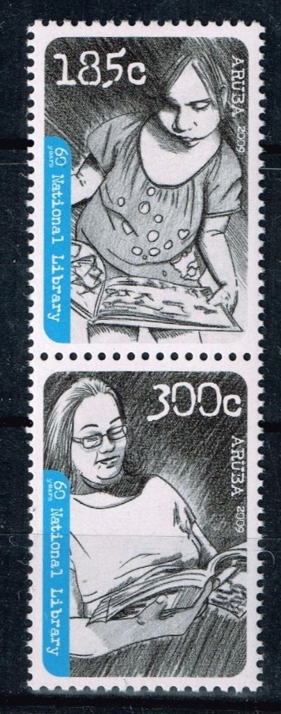 Postzegels uit Aruba - K 2073 - bibliotheek, Verzenden, Postfris