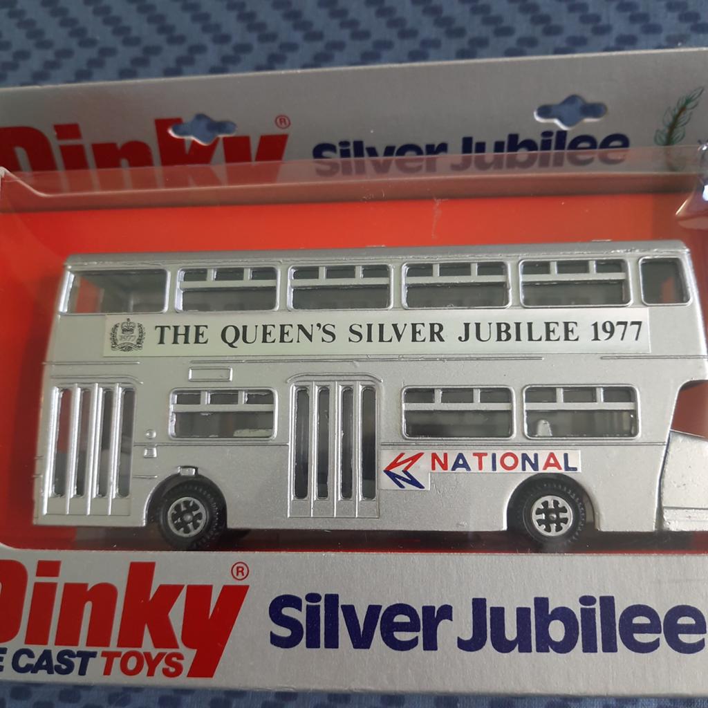 DINKY TOYS UK*NO. 297* BUS LONDONIEN SILVER JUBILEE *VINTAGE, Enlèvement, Neuf, Bus ou Camion, Dinky Toys