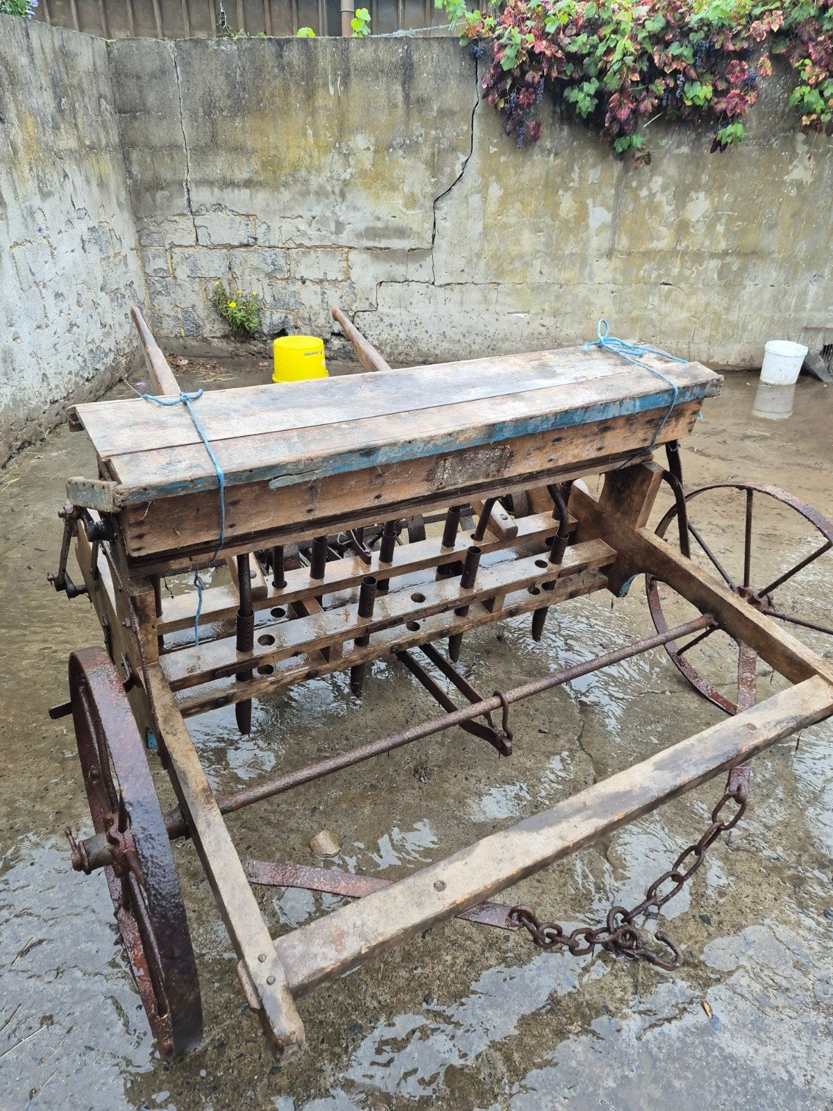 oude zaaimachine, Tuin en Terras, Ophalen of Verzenden