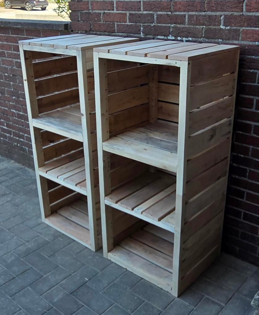 Kasten van paletten gemaakt, Enlèvement